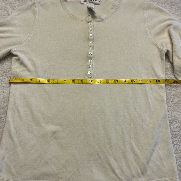 Josephine Chaus Sport Button Long Sleeve - Picture 3 of 7